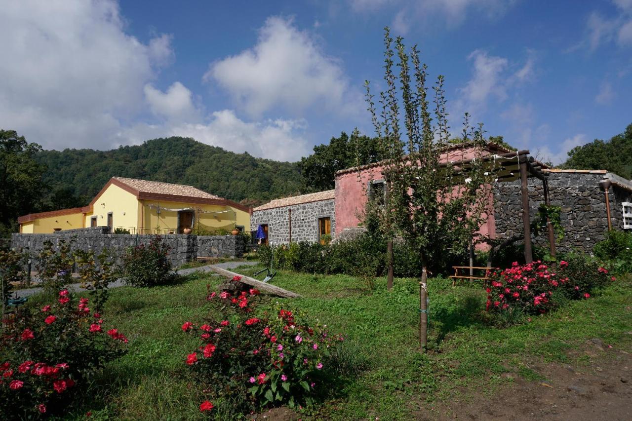 Villa Viola Nel Parco SantʼAlfio Exterior foto